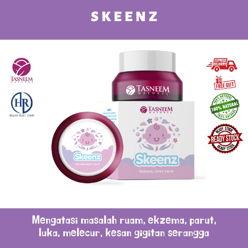 Tasneem Balm Skeenz - Newborn Baby For Sensitive Skin Problems, Milk ...