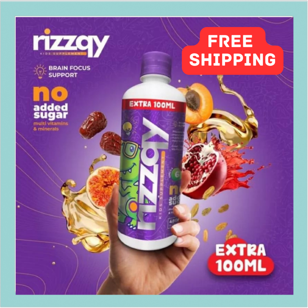 Rizzqy Kids Supplement Juice Children's Vitamins For Intelligent