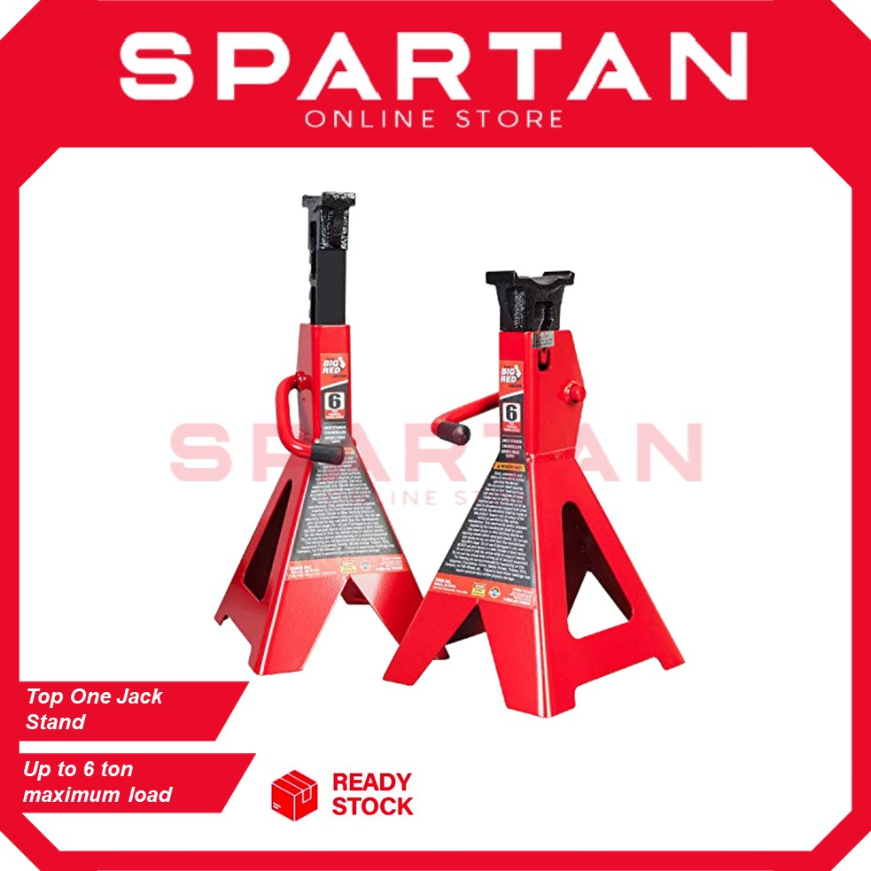6 Ton Heavy Duty Jack Stand With Safety Lock Car Jack Jack Kereta Jek