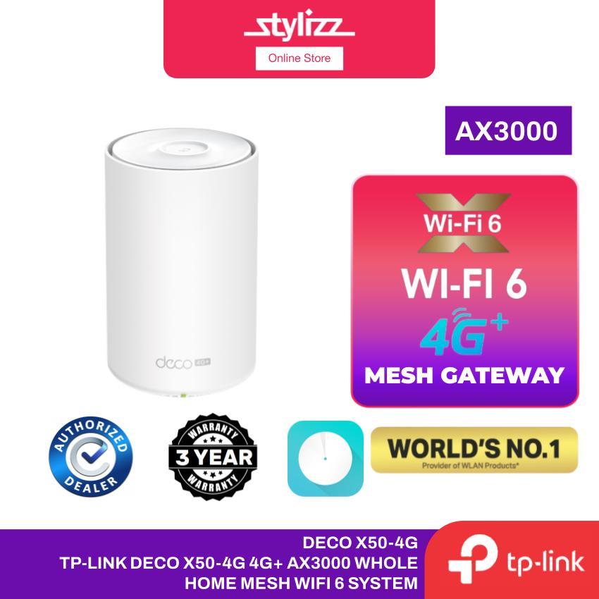 Deco X50-4G  4G+ AX3000 Whole Home Mesh WiFi 6 Gateway