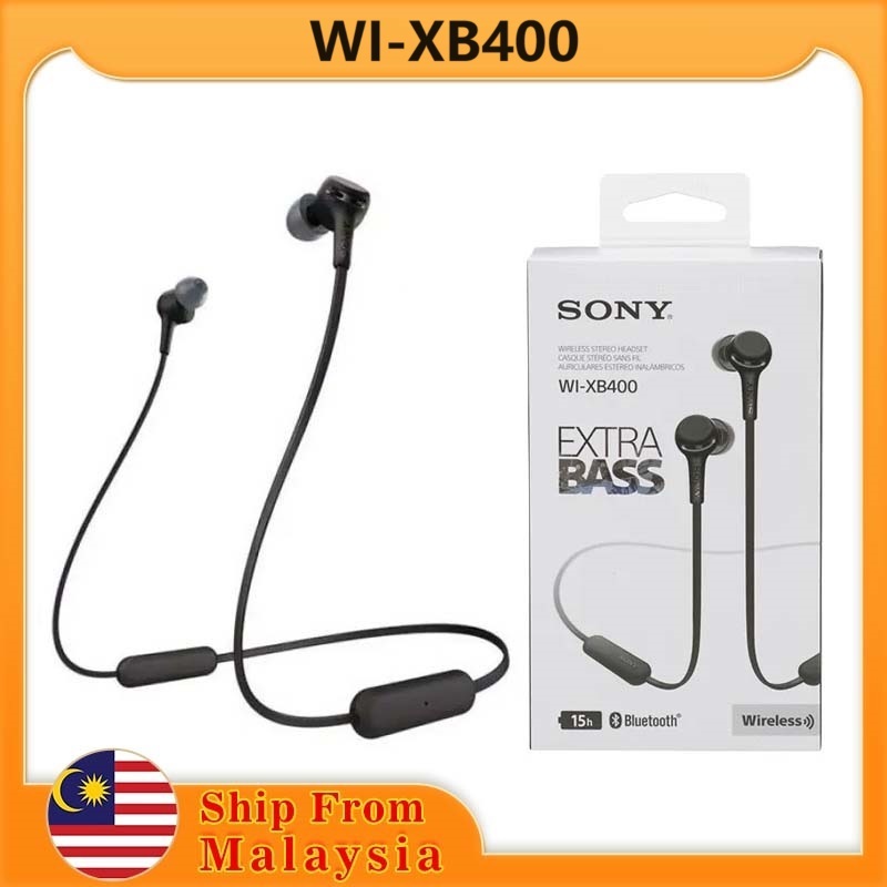 Sony WI-XB400 Auriculares inalámbricos Bluetooth con EXTRA BASS