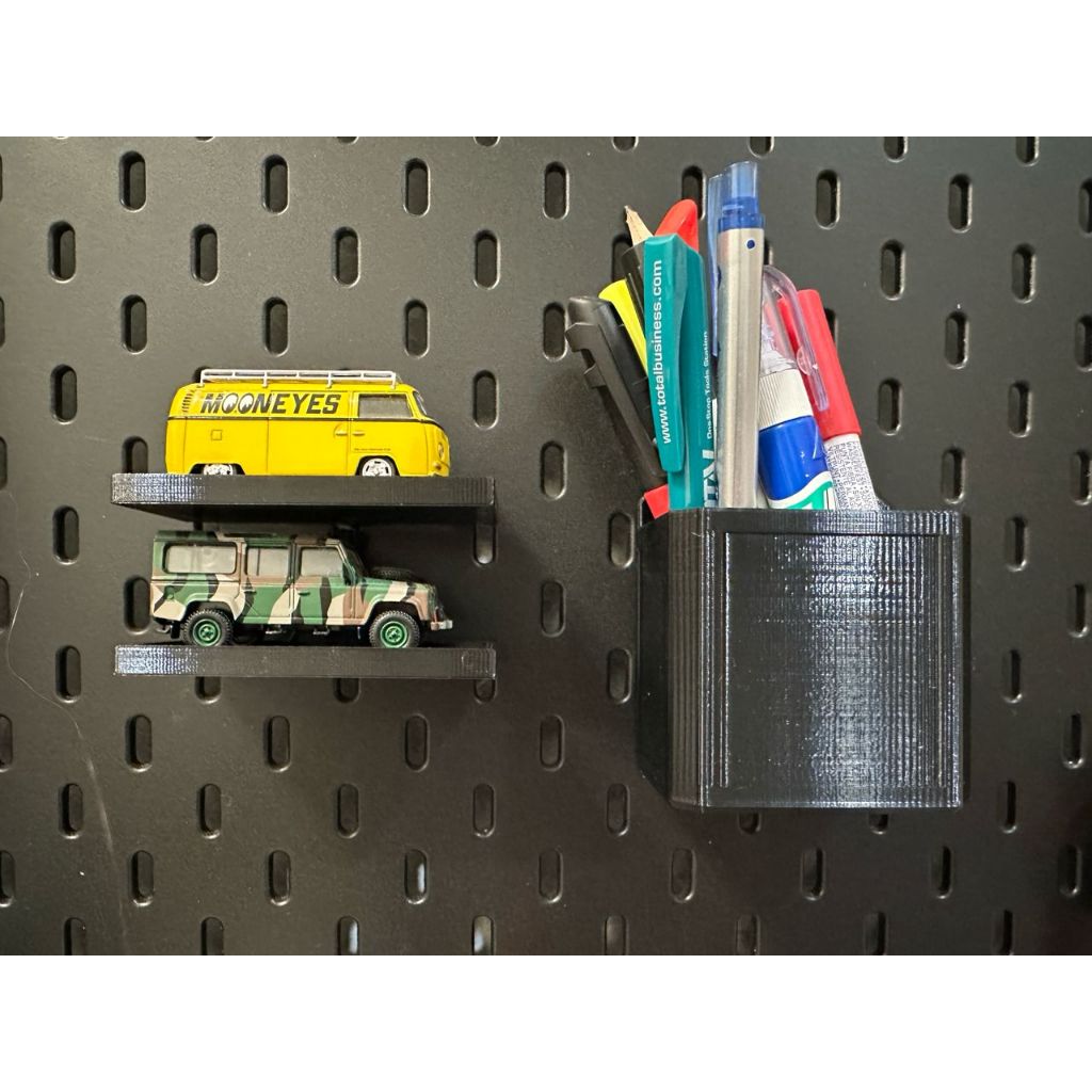 Slim Container for IKEA SKADIS with optional divider Shopee Singapore