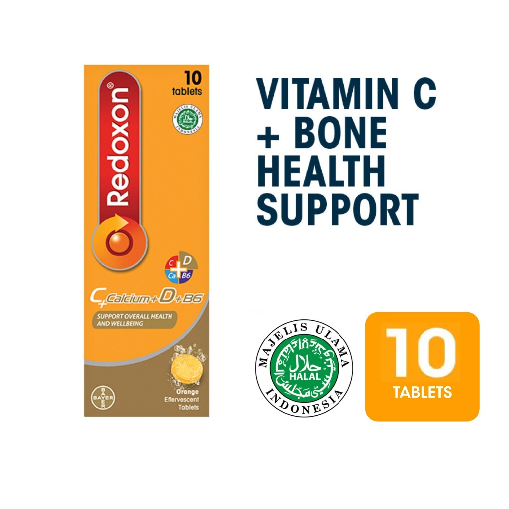 Redoxon Cal-D Effervescent Tablets (10's) Expiry Nov2025 | Shopee Singapore