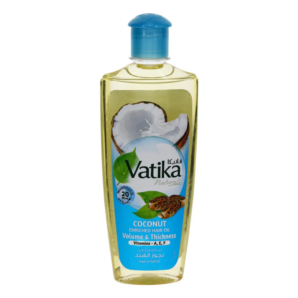 Vatika Coconut Enriched Hair Oil Volume And Thickness Vitamin Aef 200ml Shopee Singapore 2454