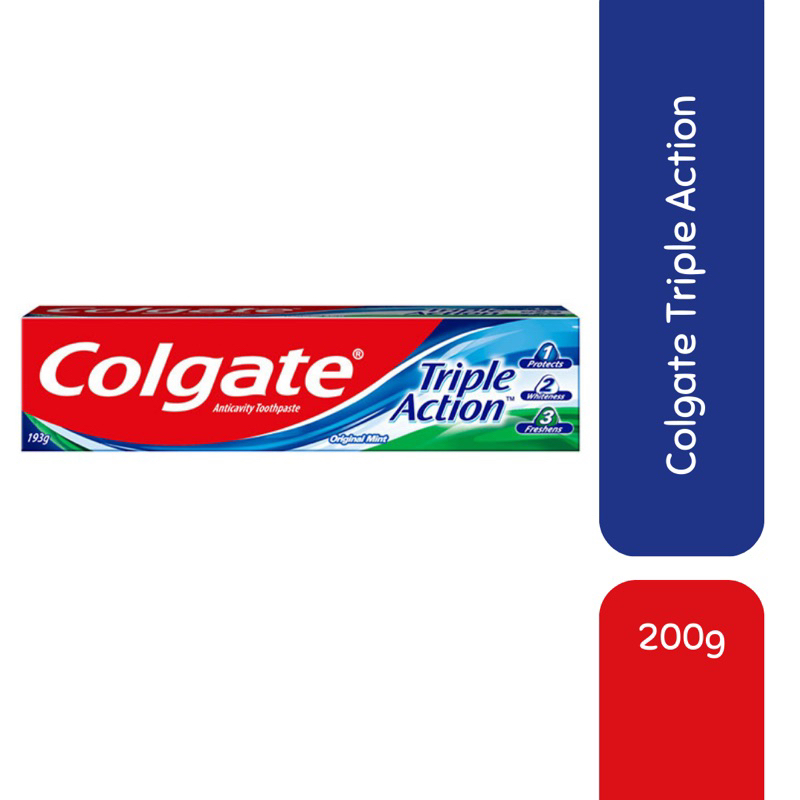 Colgate Triple Action 200g Shopee Singapore