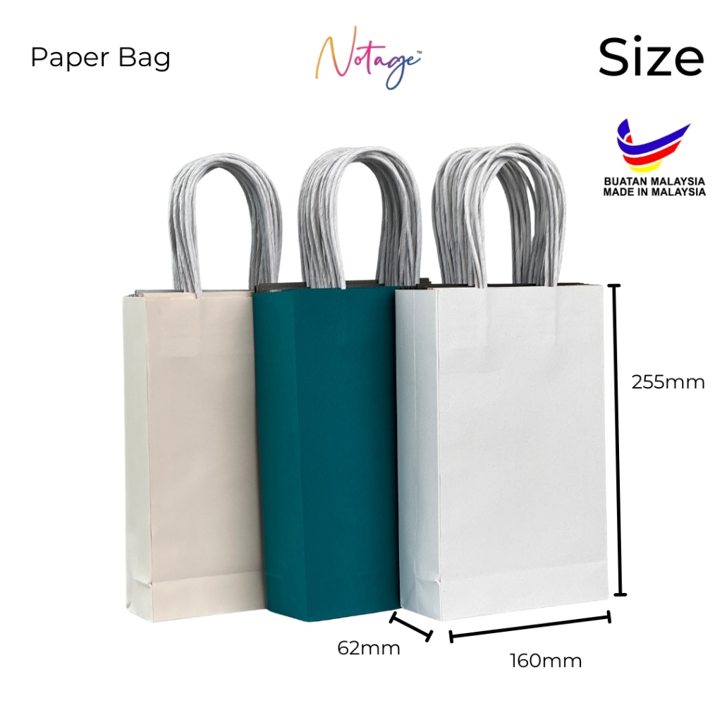 10pcs Fancy Paper Bag Bag/Goodies Bag Beg goodie Beg Hadiah Wedding ...