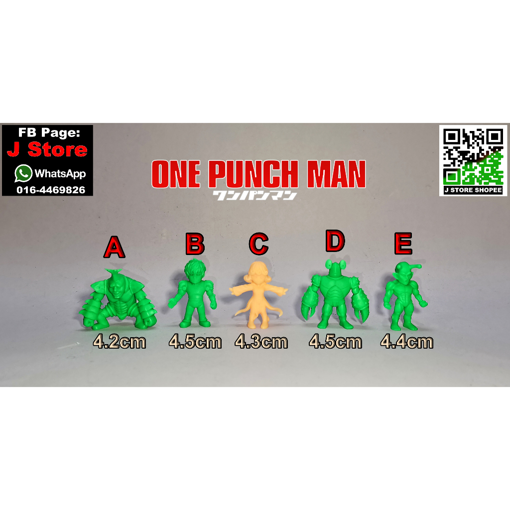 One Punch Man figure collection ( J Store ) | Shopee Singapore