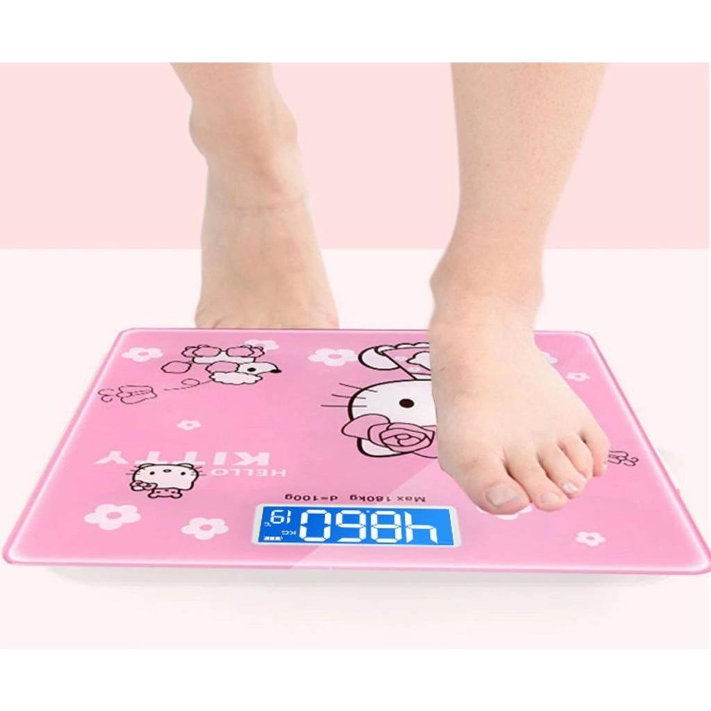 Hello Kitty Weight Scale Electronic Body Weight Measuring Scale Alat ...