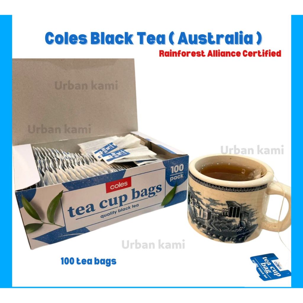 Coles High Quality Black Tea from with Rainforest Alliance Certified