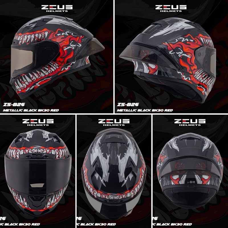 Zeus Full Face Helmet Zeus Helmet Price ZEUS ZS-826 Full Face