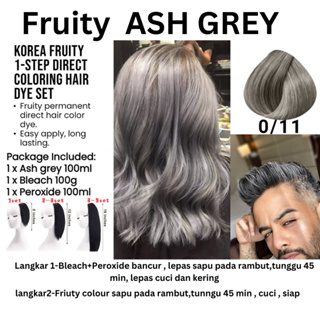 HOW TO: ASH GREY HAIR (NO DAMAGE BLEACH DIXMONDSG) 