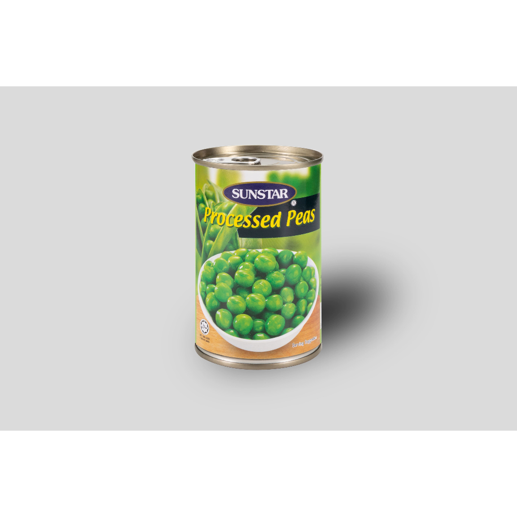 HIJAU Sunstar PROCESSED PEAS/ Green Beans 425G | Shopee Singapore