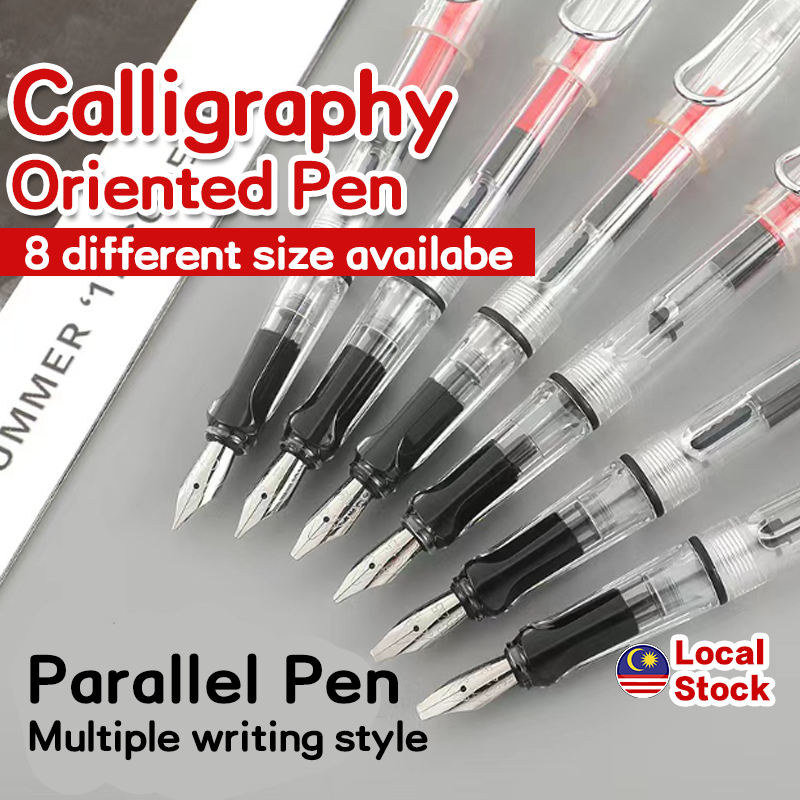 Flat Tip Pen Calligraphy Parallel Pen Fountain Pen Caligraphy - Foto 2