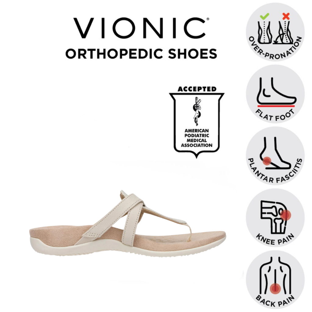Vionic Women Orthopedic Sandals KARLEY Kasut Kesihatan Perempuan Shopee Singapore