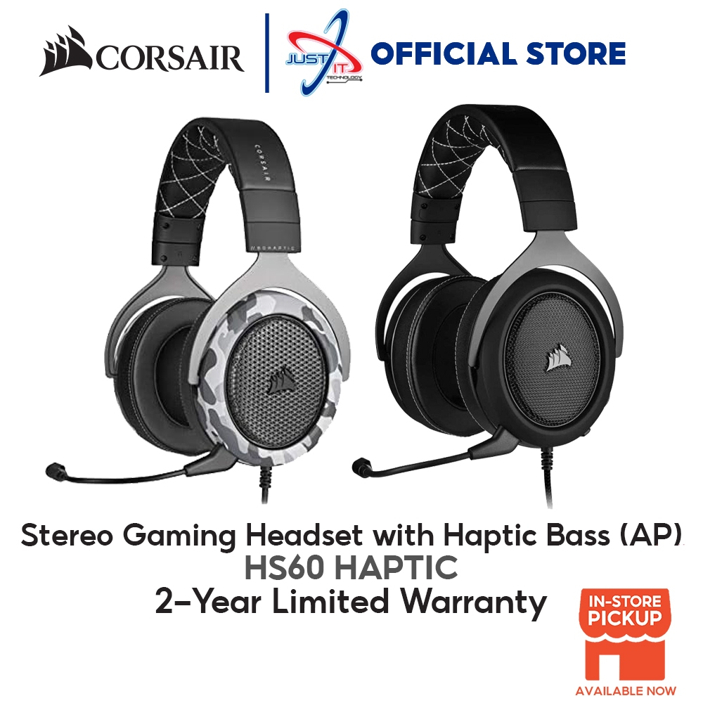 Corsair HS60 Haptic Stereo Gaming Headset CA-9011225-AP/CA-9011228
