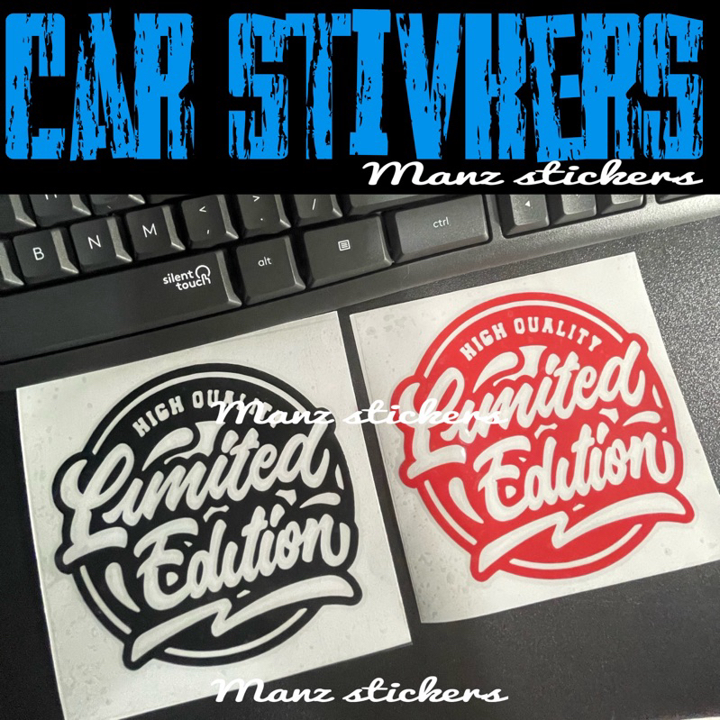 LIMITED EDITION / CAR STICKER | Shopee Singapore