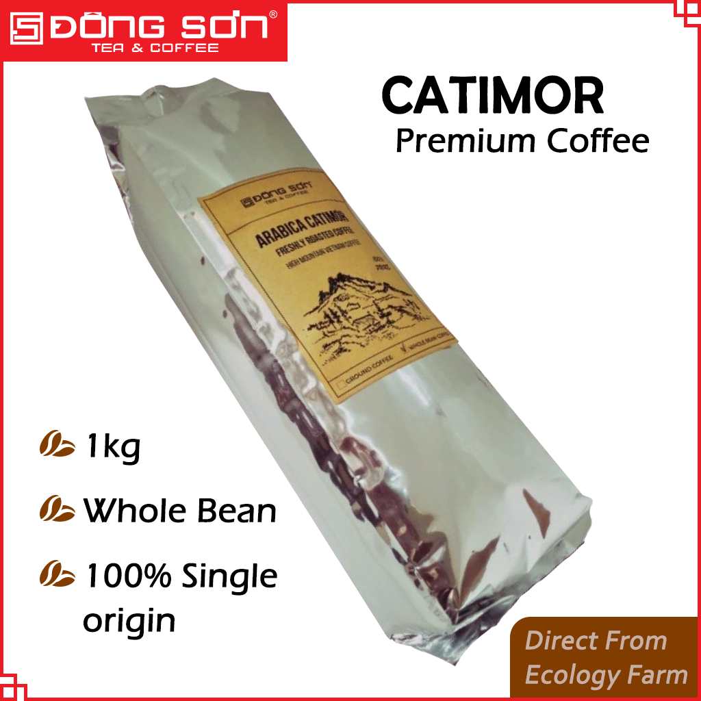 Dong Son Catimor Arabica Coffee Bean 100% Single Origin 1KG Vietnam ...