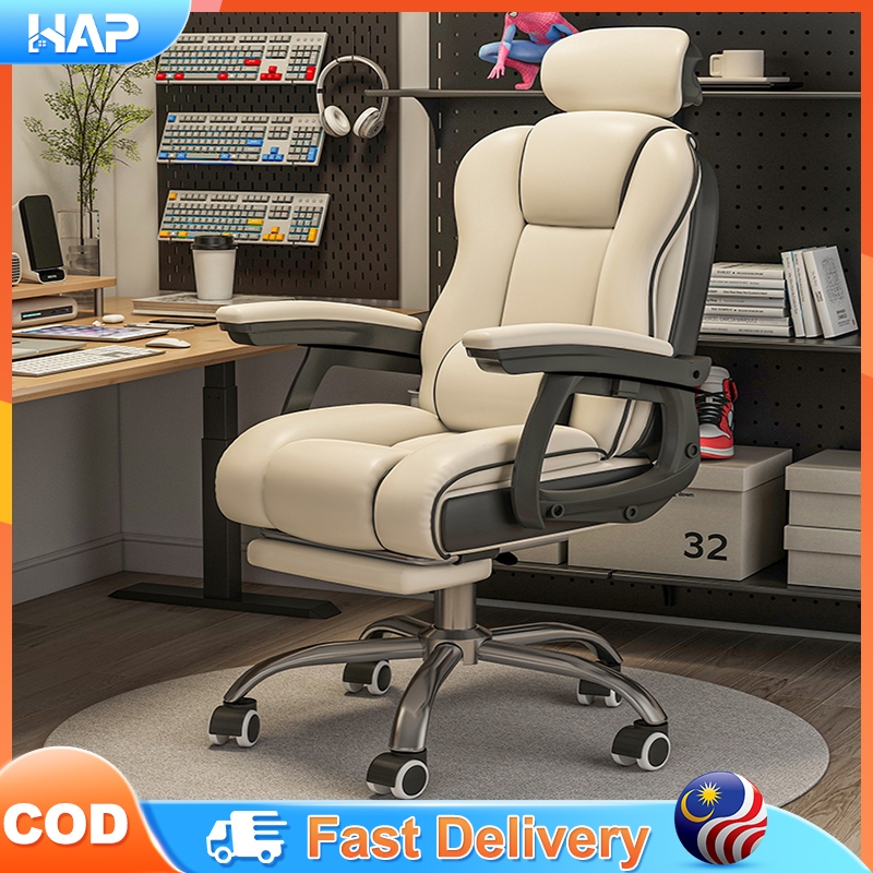 HAP- Gaming Chair Ergonomic Office Chair Kerusi pejabat Kerusi Gaming ...