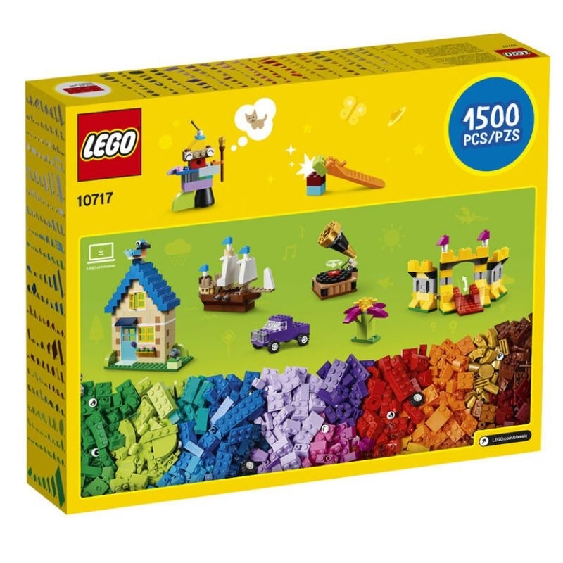 Lego Classic 10717 Bricks 1500 Piece Set Shopee Singapore