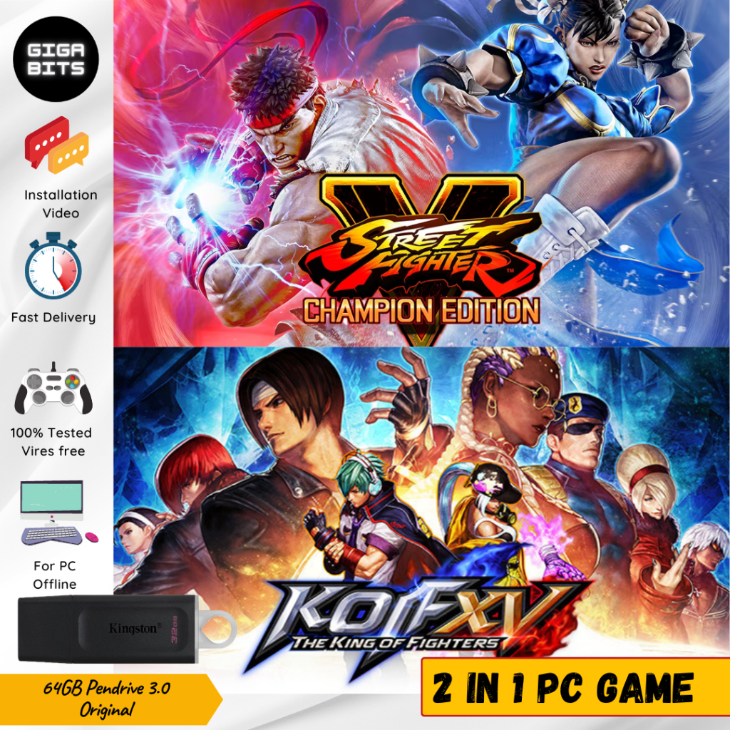 King of Fighters XV Street Fighter V - Champion Edition PC Game ...