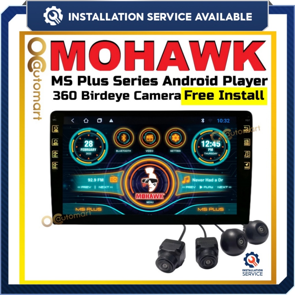 [Installation Provided] Free 360 Camera Mohawk Ms Plus Series Car ...