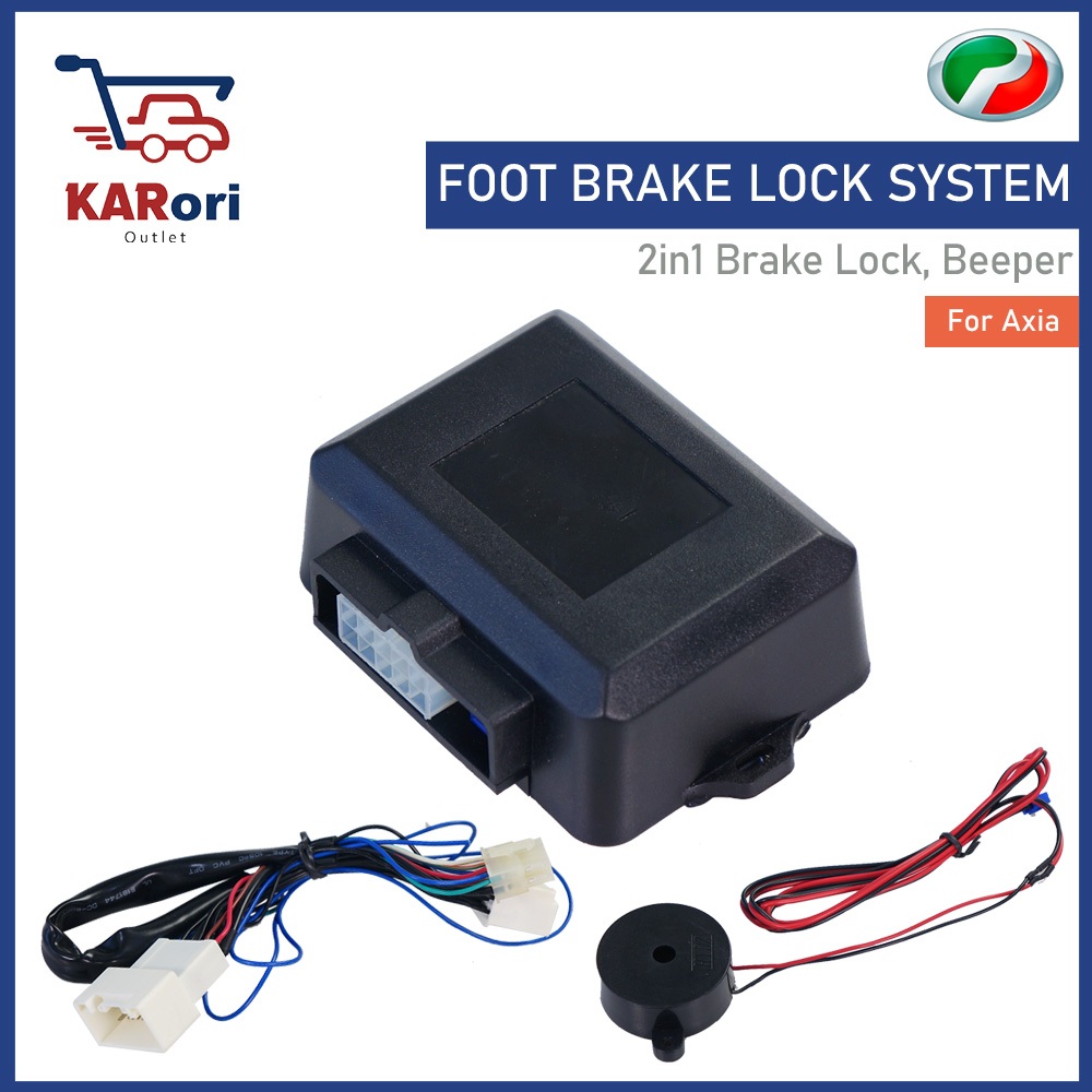 PERODUA AXIA 14Y BRAKE LOCK WITH BUZZLE (PLUG & PLAY) | Shopee Singapore