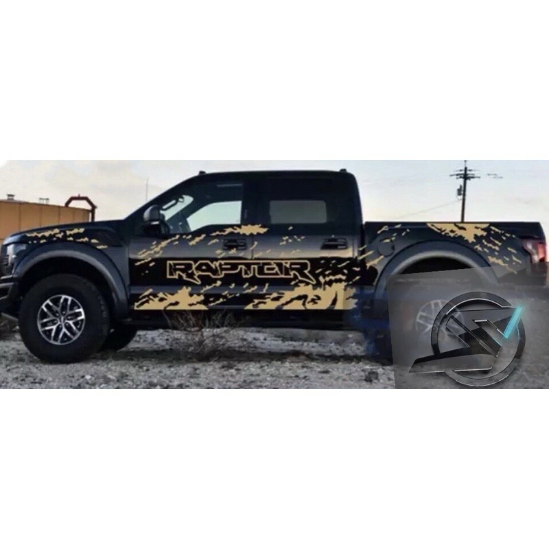 C114 4x4 Universal Car Body Sticker (Raptor Ranger Wildtrack Navara ...