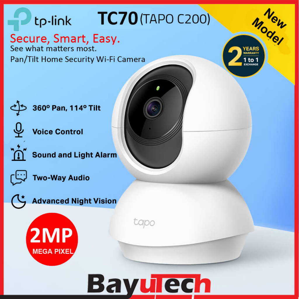 TP-Link Tapo C100 C220 C200 C210 C500 C510 4MP Full HD Pan