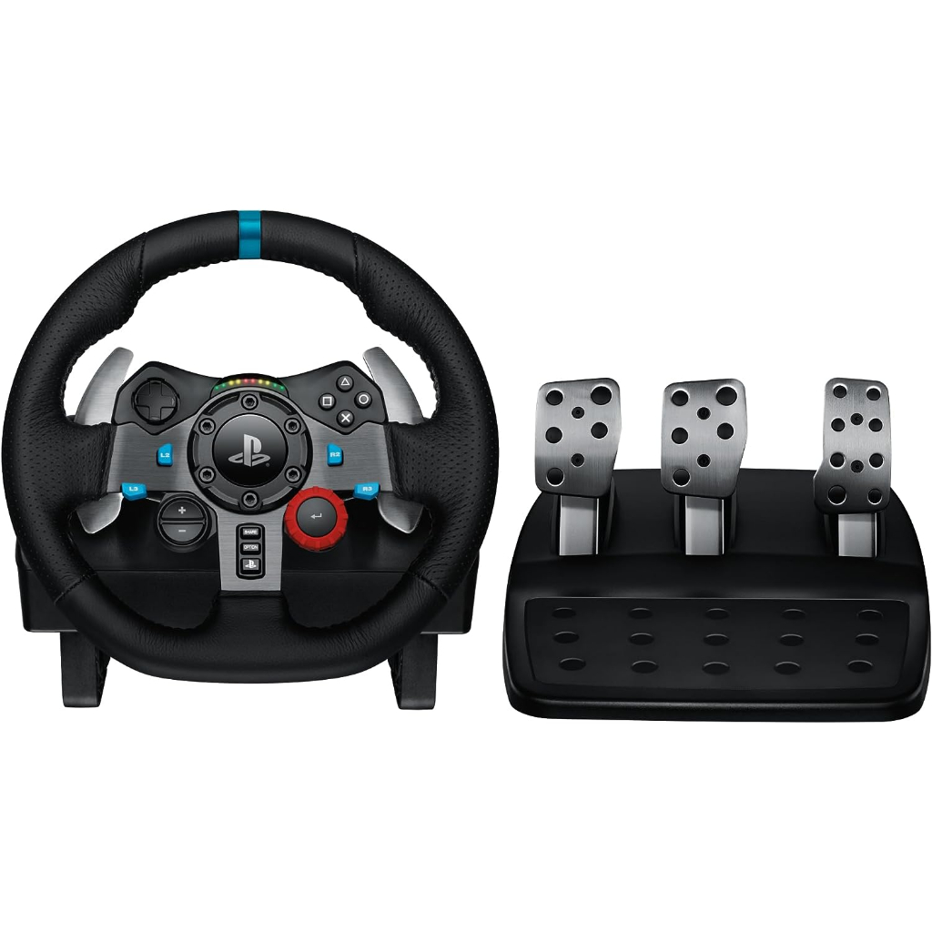Logitech G29 Steering Wheel + Pedal for PC / PS5 / PS4 (6 MONTHS