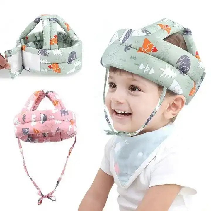 Baby Head Protection Adjustable Baby Helmet Walk Safety Headguard Baby