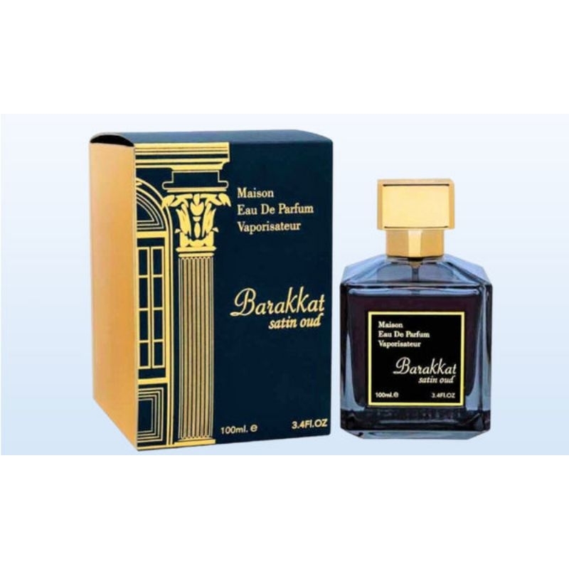 Barakkat Satin Oud Fragrance World EDP 100ML (Dupe MFK Oud Satin Mood) Shopee Singapore
