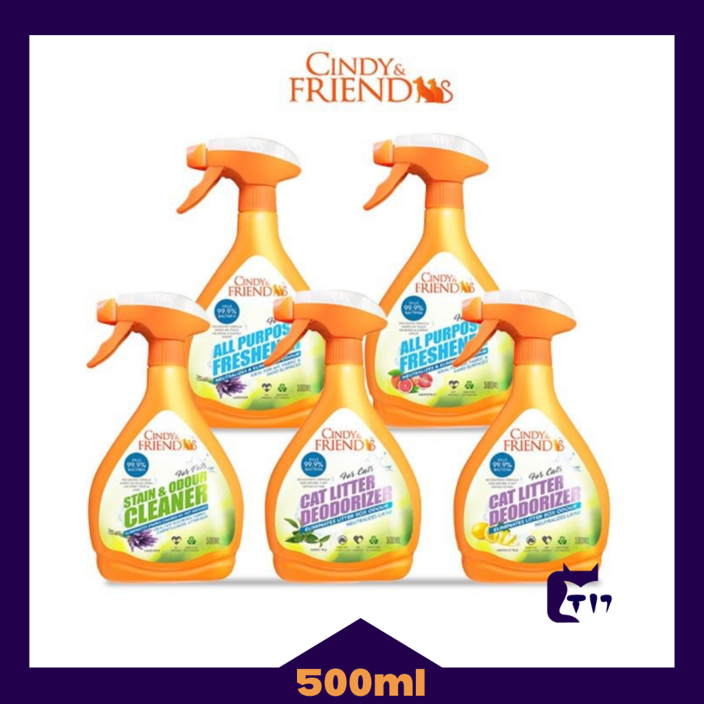 Cindy & Friends Cat Litter Deodorizer Powder / All Purpose Freshener