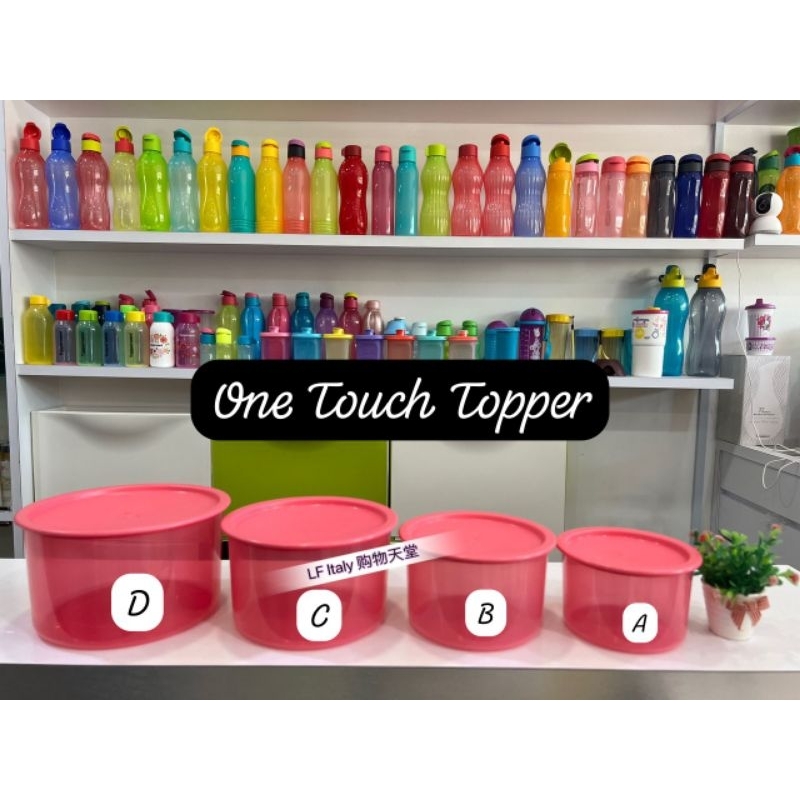 Tupperware One Touch Topper & Canister Tupperware Container Airtight ...
