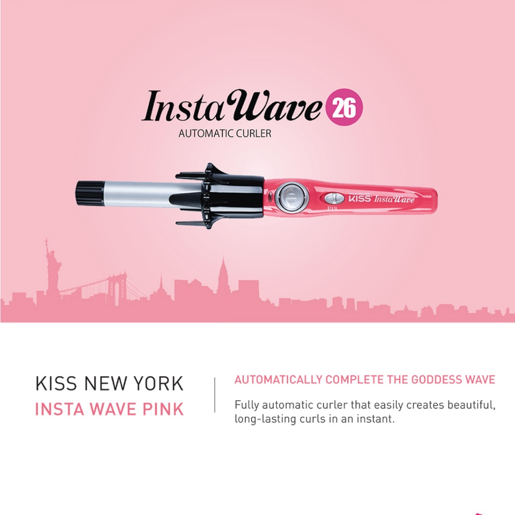 Kiss New York Instawave Automatic Curler Shopee Singapore