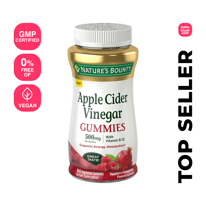 Natures Bounty Apple Cider Vinegar Gummies Expiry Date 102025 Shopee Singapore 6714