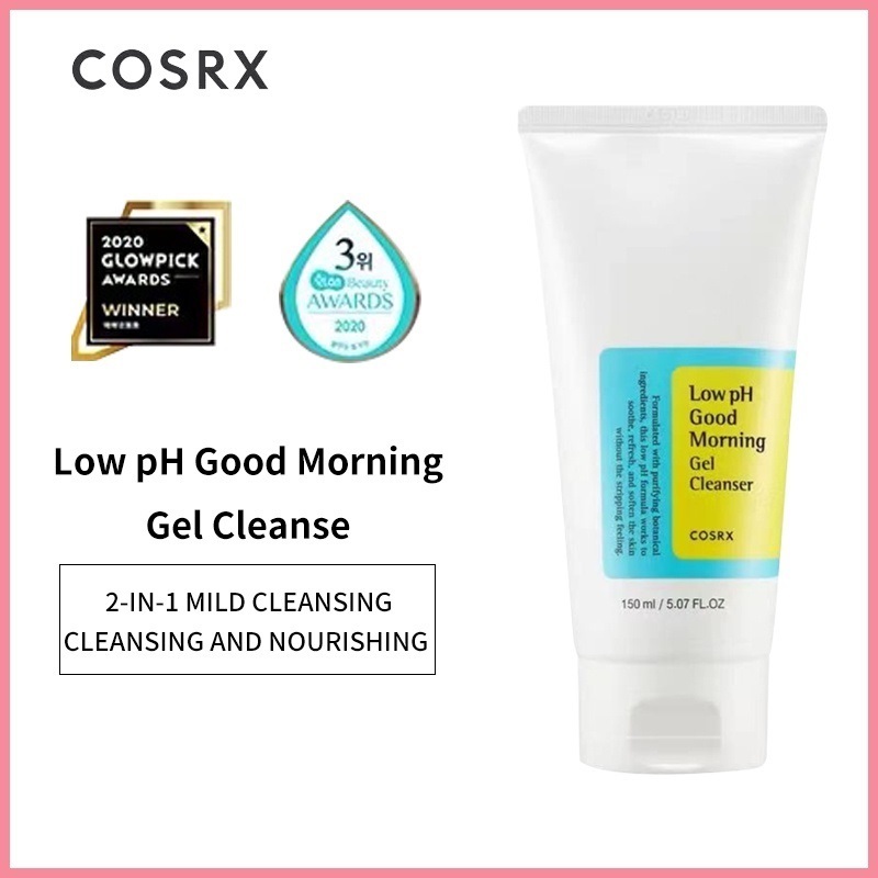 Cosrx Low PH Good Morning Gel Cleanser Gentle Face Wash Facial