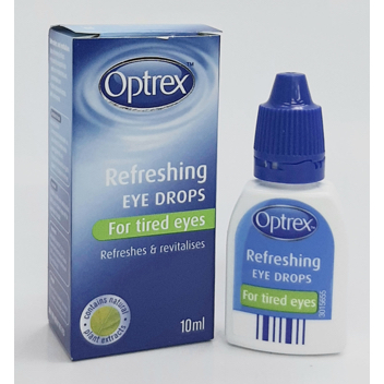 Optrex Refreshing Eye Drops 10ml (For Tired Eyes) | Shopee Singapore