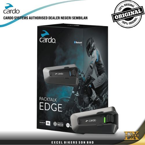 Cardo Packtalk Edge Mesh Intercom - Duo