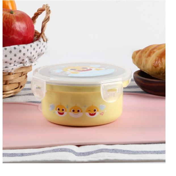 Baby Shark Pinkfong NEW Stainless Steel Multi-Container Lunch Box Korea ...
