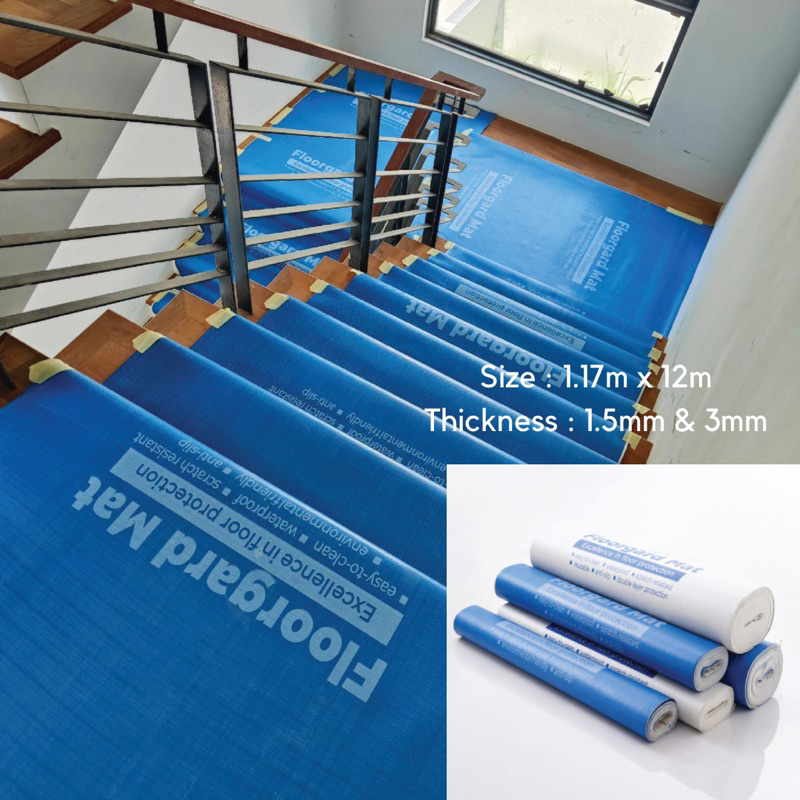 FLOORGARD MAT FOR FLOOR PROTECTION (PLUS SERIES) - 1.5MM / 3MM THICK ...