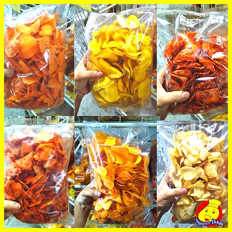 KAYU Wood Sweet Potato Chips With Various Flavors 400g/200g | Shopee ...