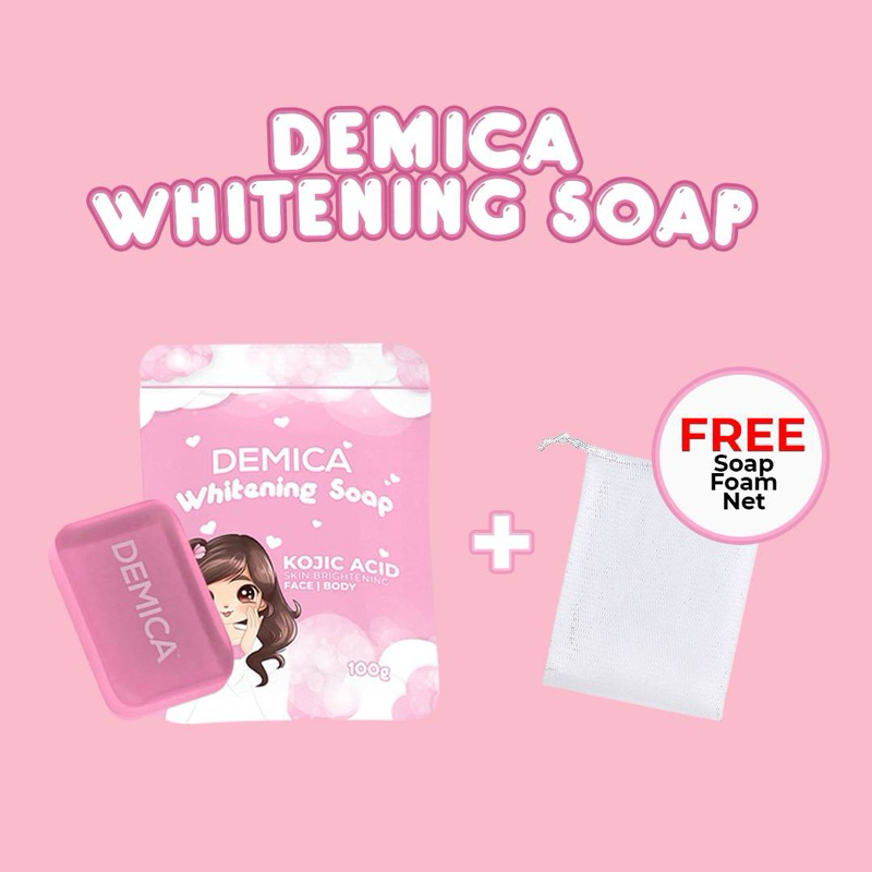 NEW DEMICA WHITENING SOAP HQ Shopee Singapore