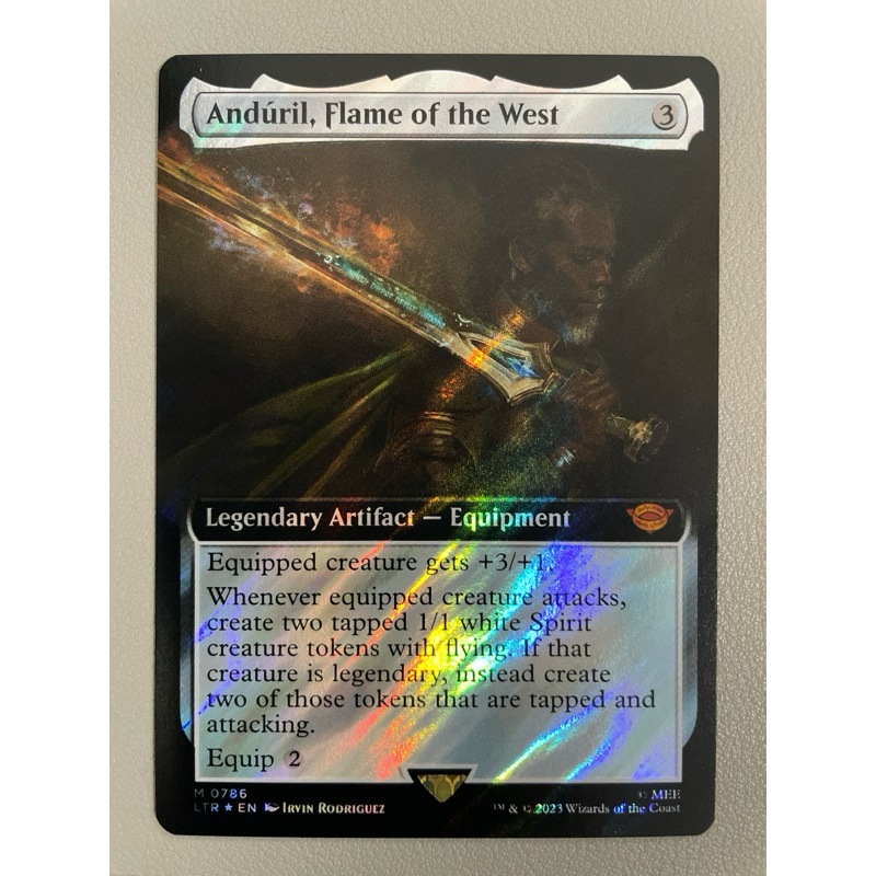 MTG:The Lord of the Rings (LTR) M0786 - Anduril, Flame of the West ...