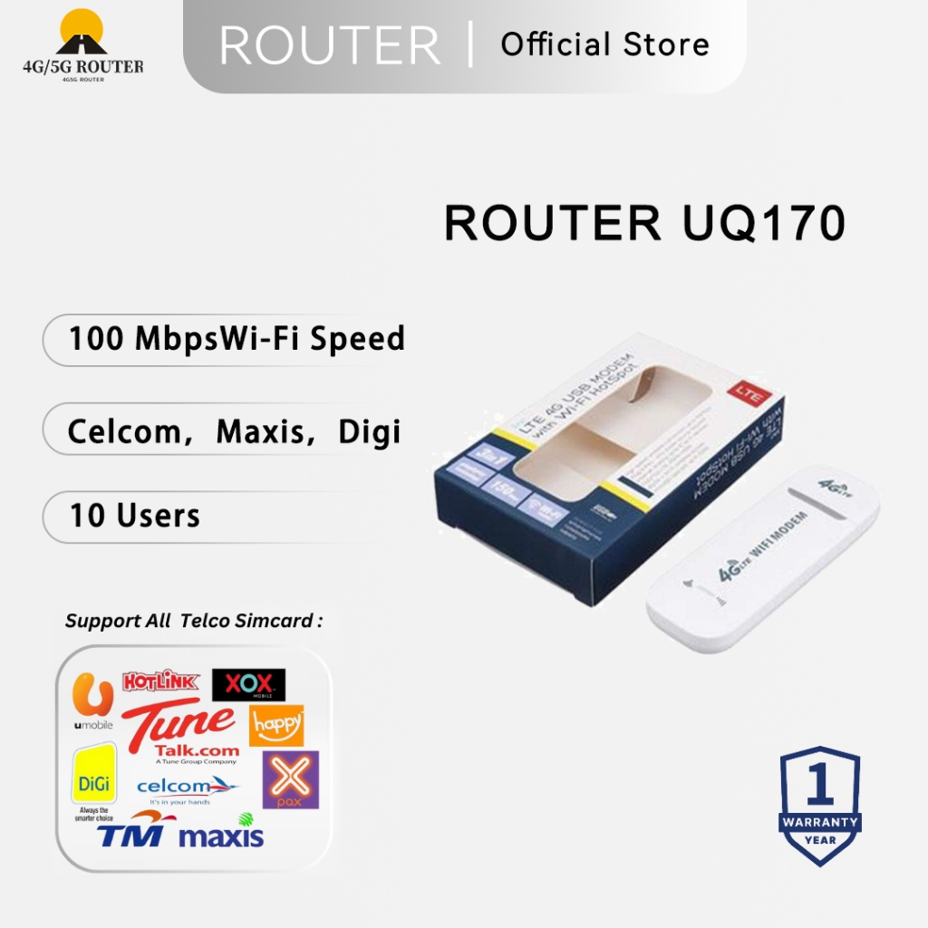 4G LTE USB Modem Router Unlocked Bypass Portable WIFI Sim Card Hotspot ...