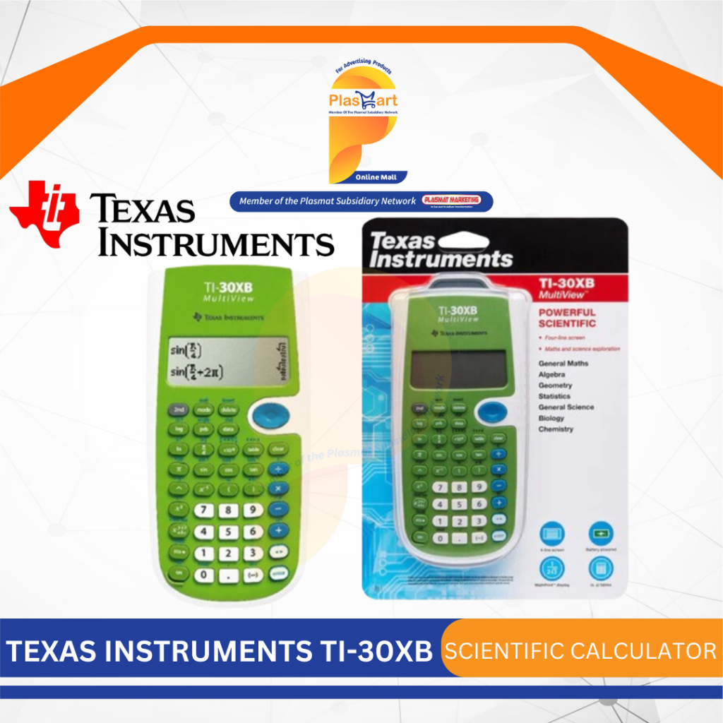 Texas Instruments TI-30XB Multiview Scientific Calculator | Shopee ...