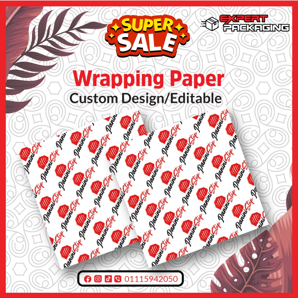 Custom print Wrapping Paper custom / tissue Paper / Packaging Paper ...