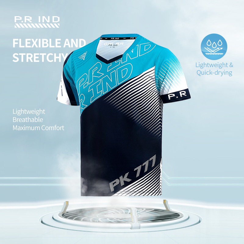 P.R IND | SPORTS T SHIRT PK777 (PURUI/PR) 浦锐运动服PK777 | Shopee Singapore