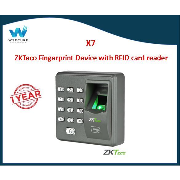 ZKTeco Fingerprint Device with RFID card reader Access Control Terminal ...