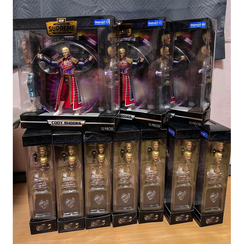 AEW Cody Rhodes Supreme Collection #01 New AEW figures revealed