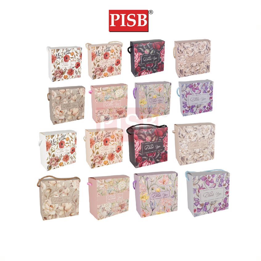 2123/24 (10Pcs/Pkt) Botanic Box Goodies Box Doorgift Box Bahulu Box ...